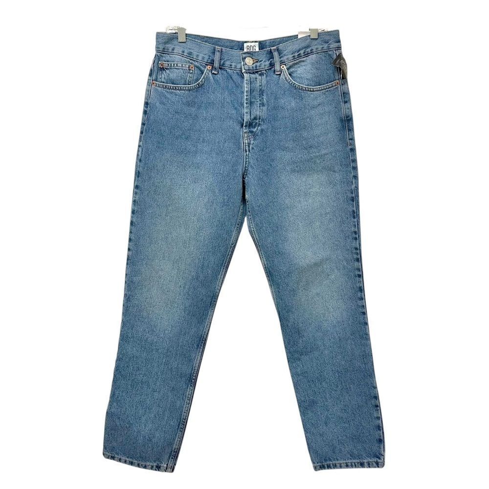 BDG jeans Dad slim straight leg crop blue size W-32 L-32